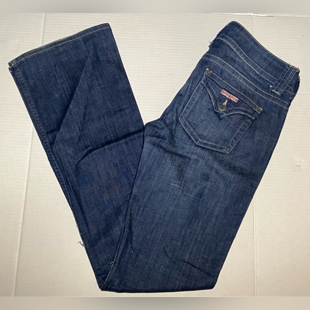 Hudson Boot Cut Jeans Womens Size 28 Blue Euc